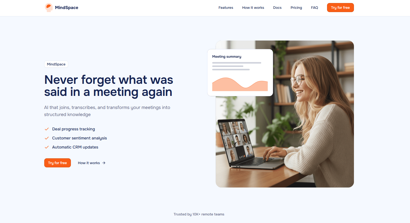 Saas Landing Page